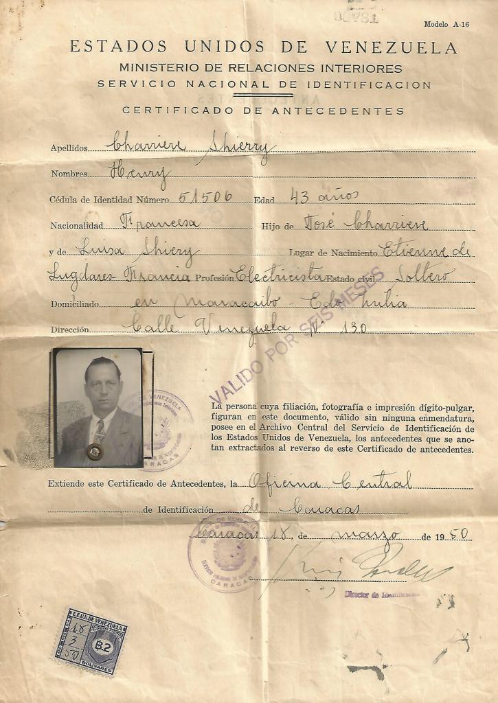 certificat-venezuelien-recto